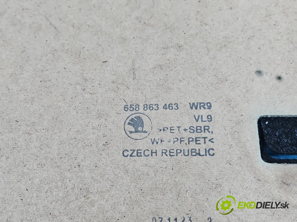 Skoda Kamiq 1.0 TSI 110 HP automatic 81 kW 999 cm3 5- koberec do auta kufra: 658863463