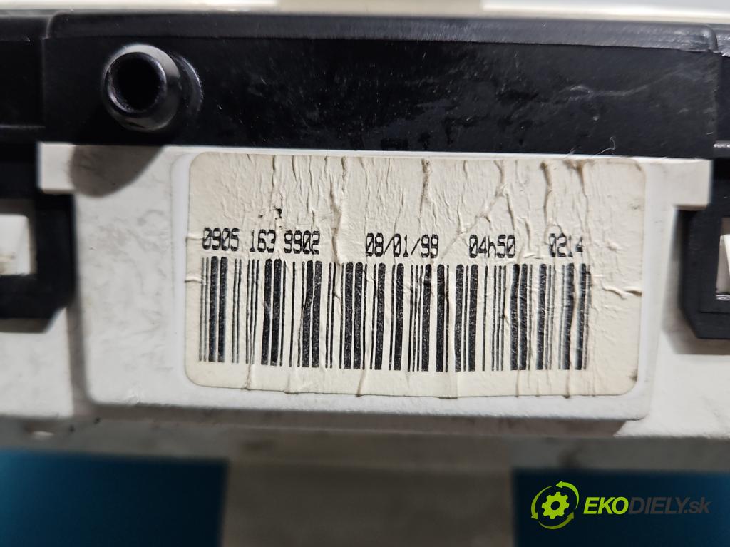 Mercedes A W168 1997-2004 1.6 102 HP manual 75 kW 1598 cm3 5- prístrojovka/ budíky A1685404011 (Prístrojová doska)