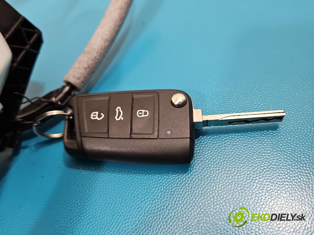 Skoda Kamiq 1.0 TSI 110 HP automatic 81 kW 999 cm3 5- rukoväť predné ľavé mimo: 5N0837885H (Kľučka dverí vonkajšia predná ľavá)