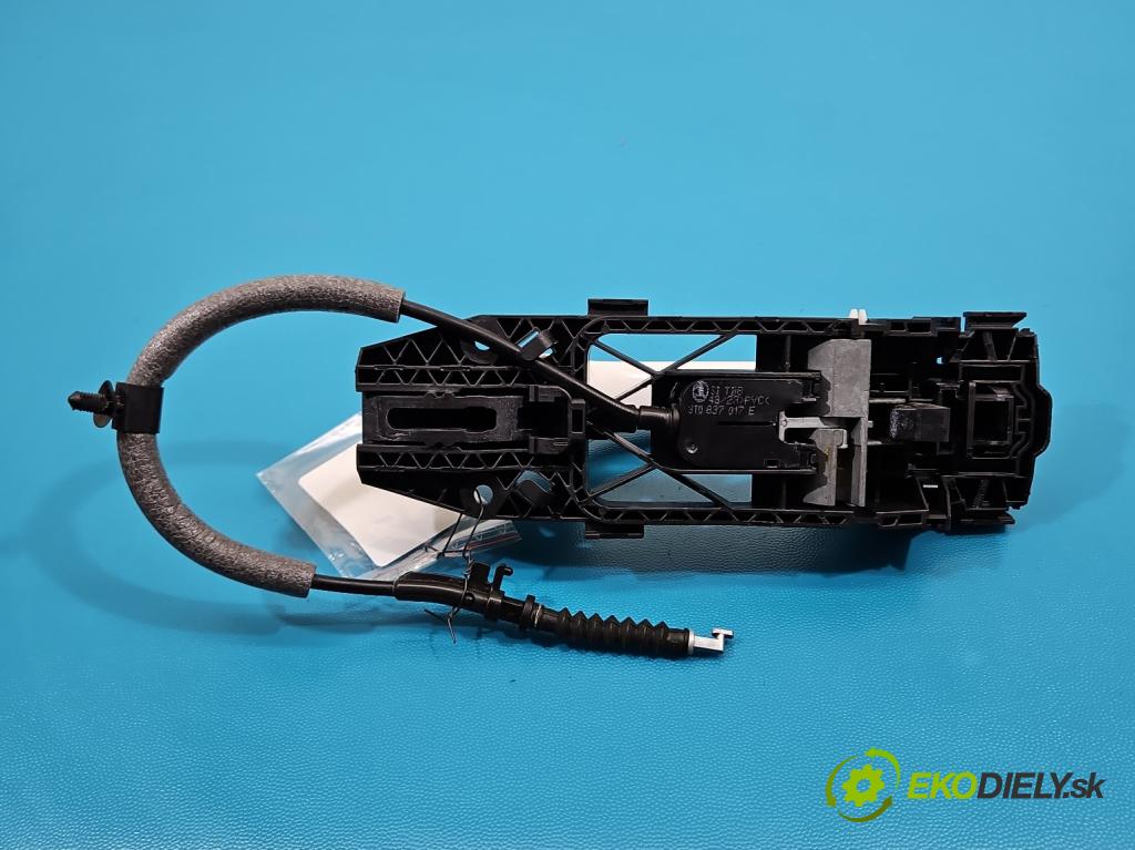 Skoda Kamiq 1.0 TSI 110 HP automatic 81 kW 999 cm3 5- rukoväť zadné ľavé mimo: 5N0839885H (Kľučka dverí ostatné)