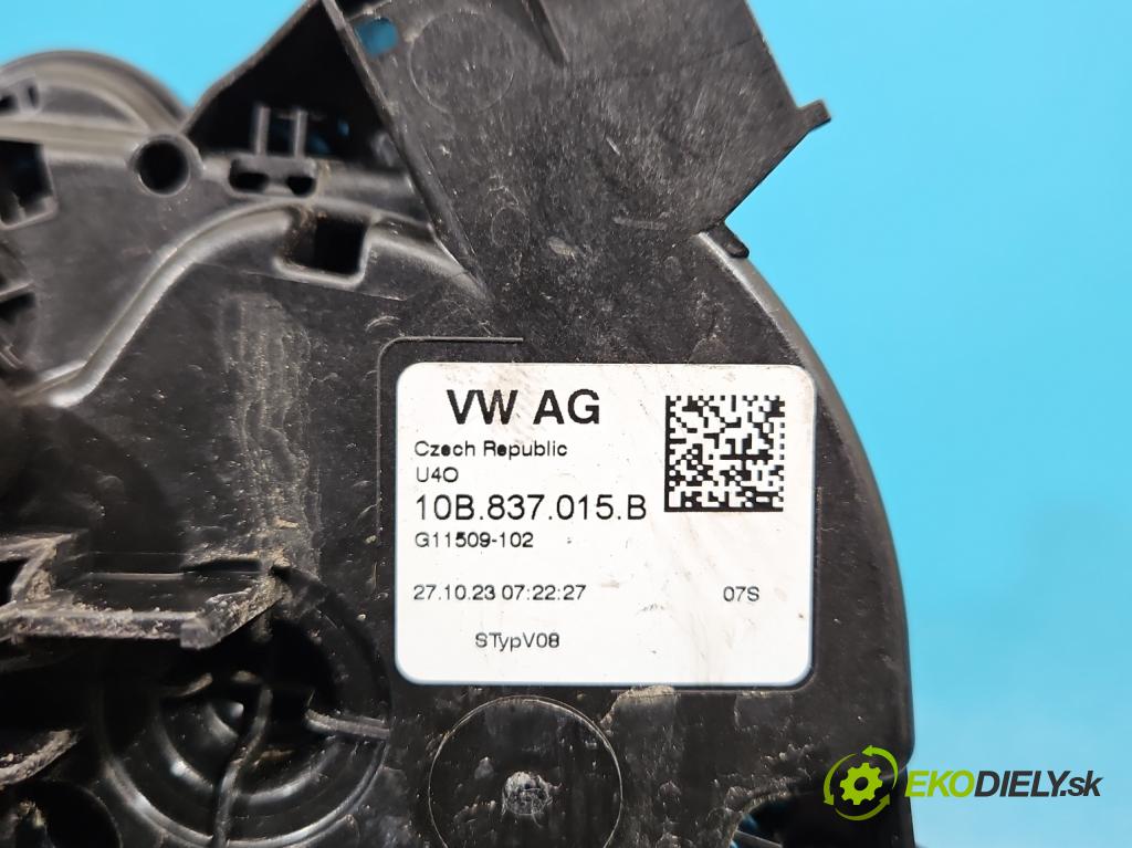 Skoda Kamiq 1.0 TSI 110 HP automatic 81 kW 999 cm3 5- zámok predné ľavý 10B837015B