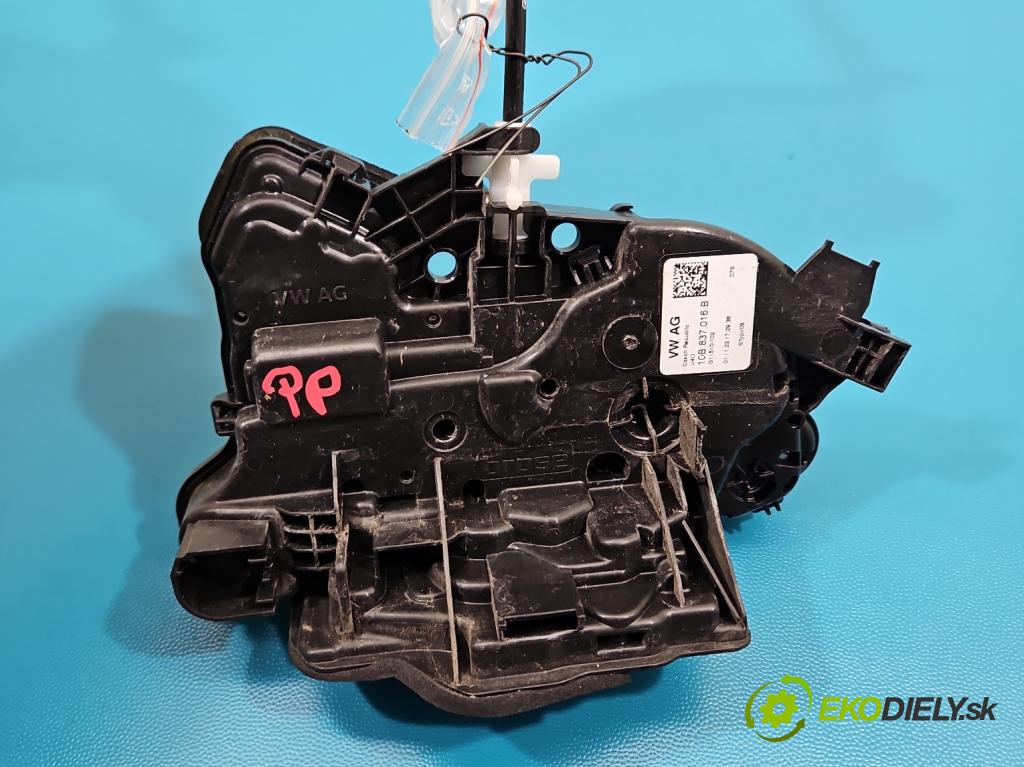 Skoda Kamiq 1.0 TSI 110 HP automatic 81 kW 999 cm3 5- zámok predné pravý 10B837016B