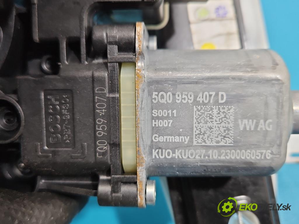 Skoda Kamiq 1.0 TSI 110 HP automatic 81 kW 999 cm3 5- mechanizmus okna zadné ľavý 5Q0959407D