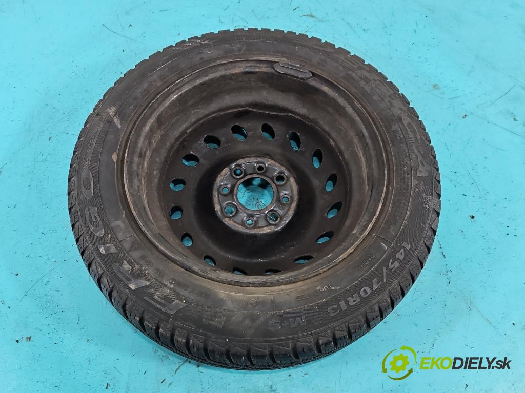 Fiat Seicento 0.9 39 HP manual 29 kW 899 cm3 3- koleso rezervne 13"
