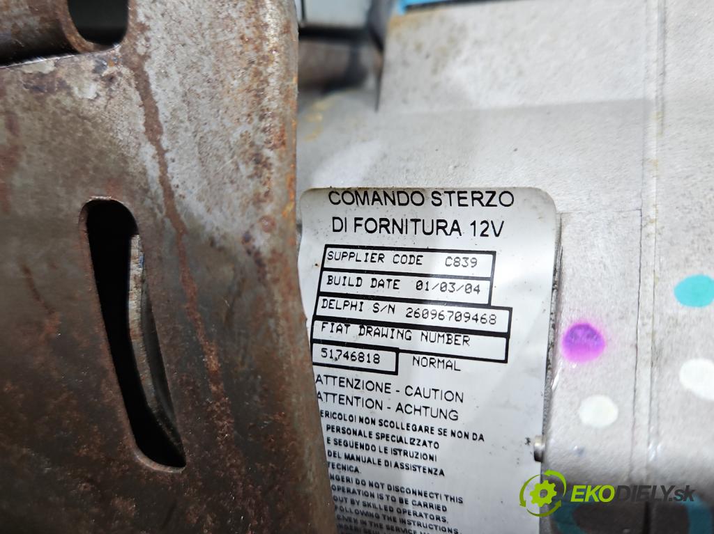 Fiat Panda II 2003-2012 1.2 60 HP manual 44 kW 1242 cm3 5- čerpadlo posilovač 26096580 (Servočerpadlo)