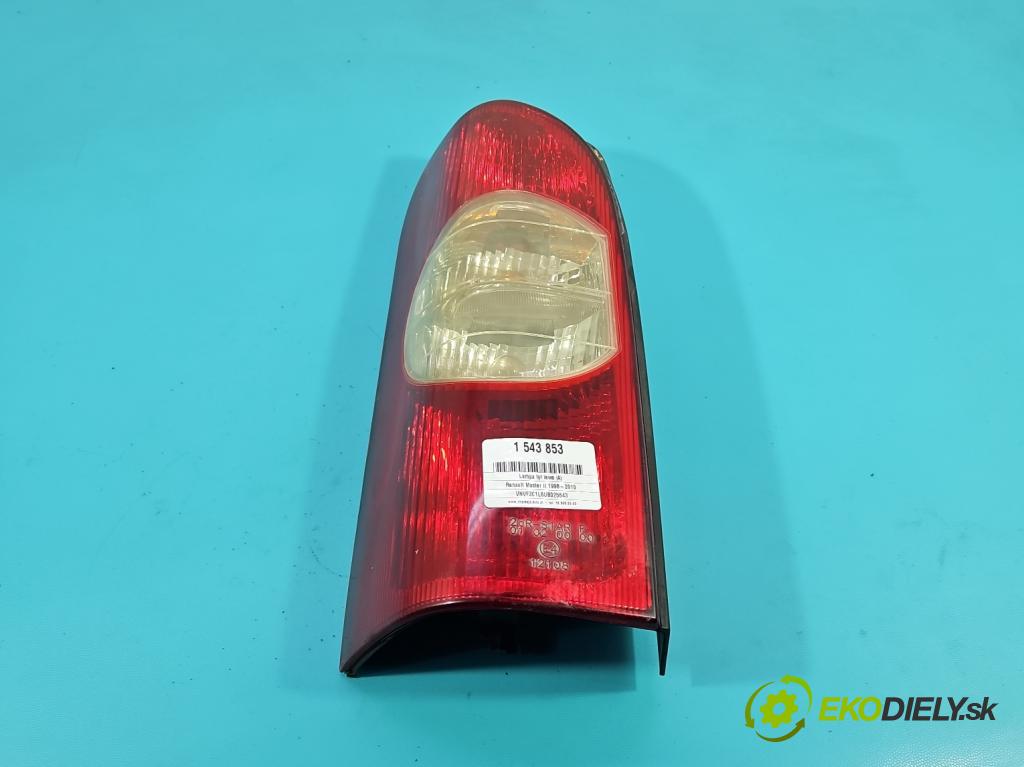 Renault Master II 1998-2010 2.5 dci 120 HP manual 88 kW 2464 cm3 4- svetlo / reflektor zadné ľavé (Kľučka dverí ostatné)