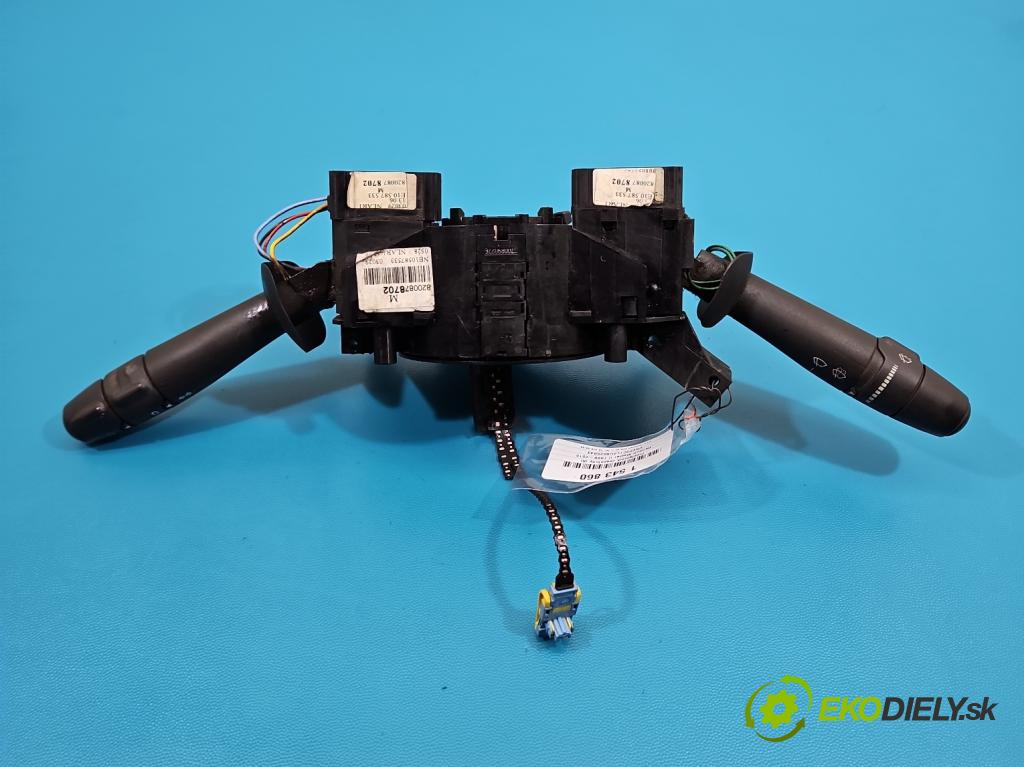 Renault Master II 1998-2010 2.5 dci 120 HP manual 88 kW 2464 cm3 4- prepínač komplex: 8200878702 (Prepínacie páčky pod volantom)