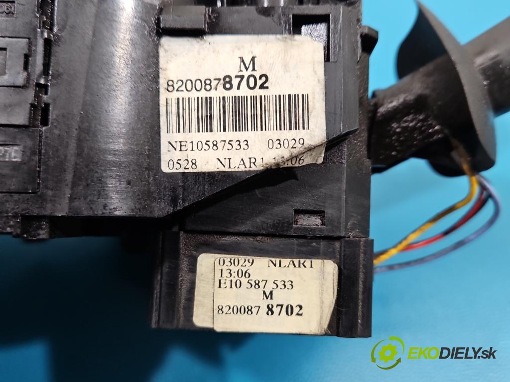 Renault Master II 1998-2010 2.5 dci 120 HP manual 88 kW 2464 cm3 4- prepínač komplex: 8200878702 (Prepínacie páčky pod volantom)