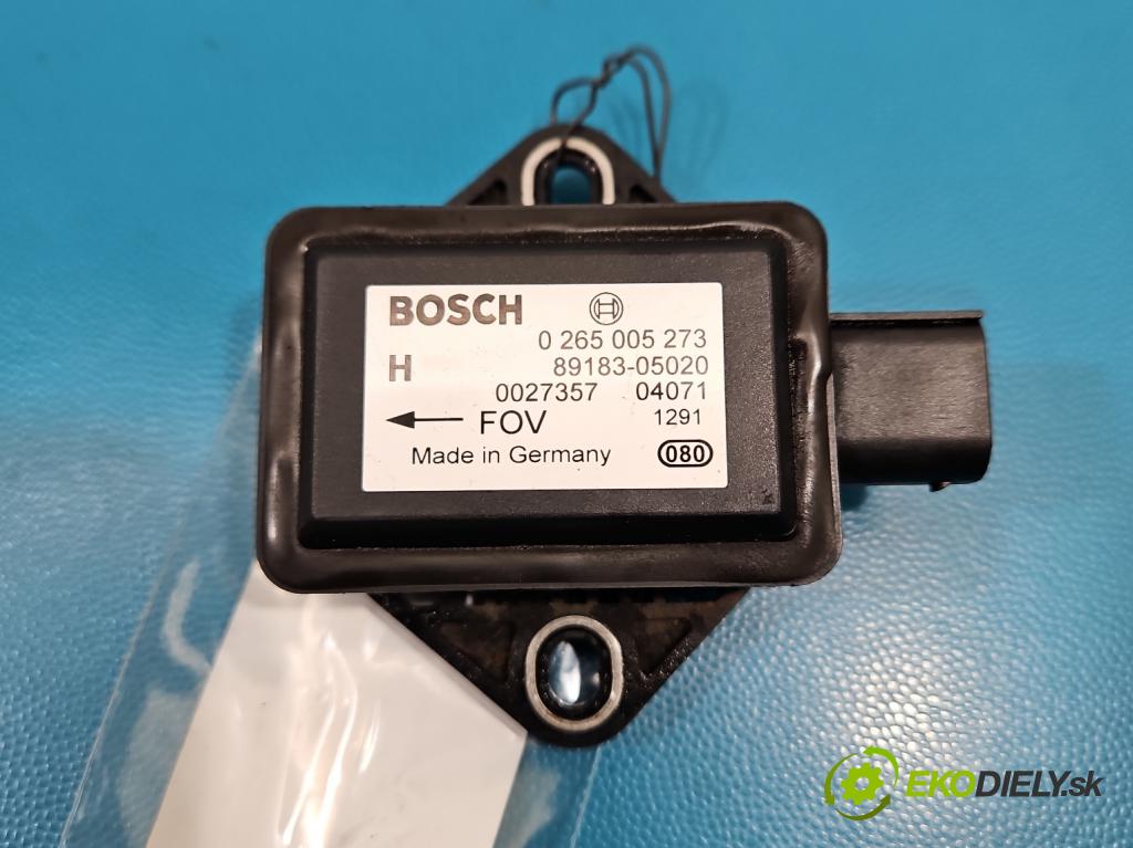 Toyota Avensis II T25 2003-2008 2.0 D4D 116 HP manual 85 kW 1995 cm3 5- snímač ESP 0265005273