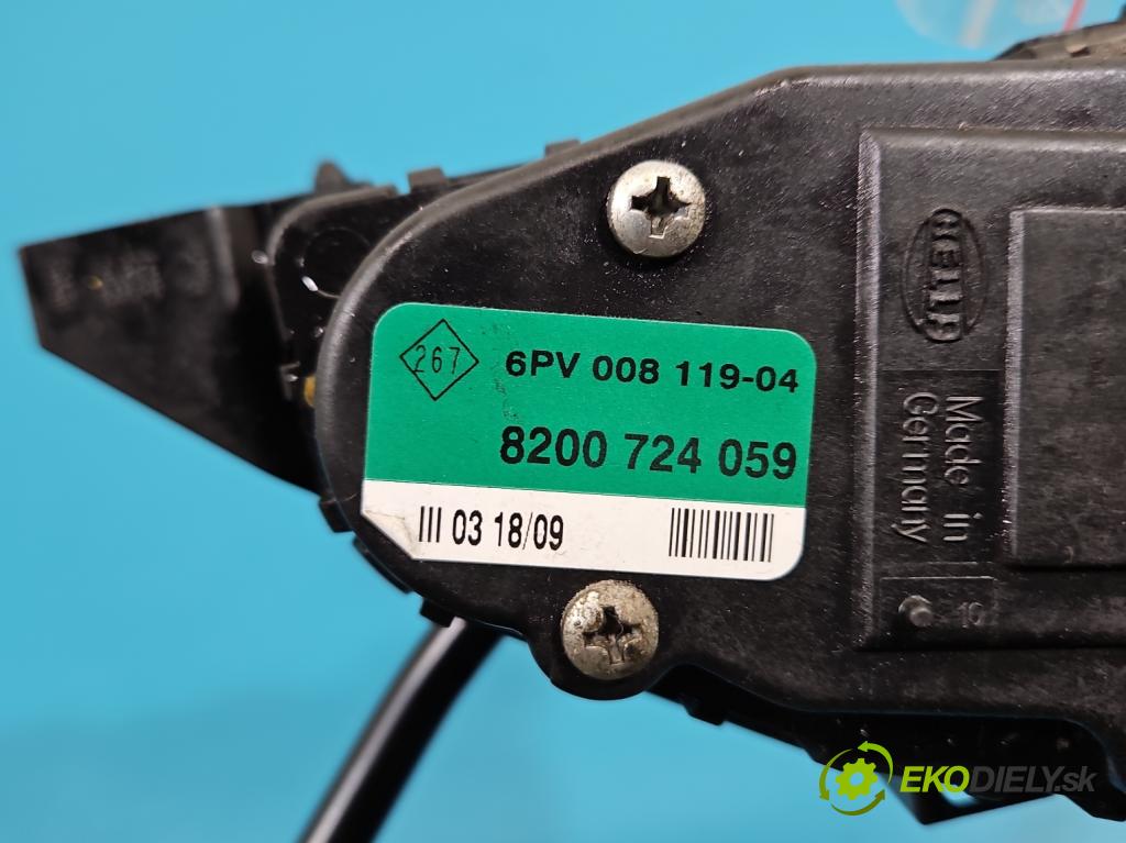 Renault Master II 1998-2010 2.5 dci 120 HP manual 88 kW 2464 cm3 4- pedal plyn potenciometr: 8200724059