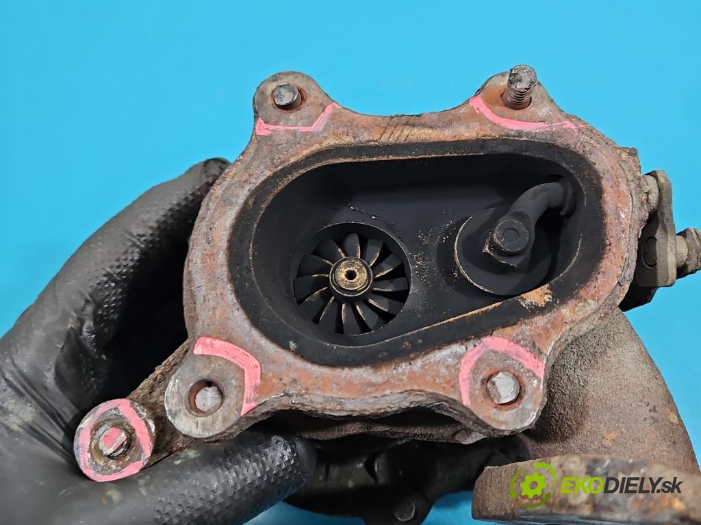 Renault Master II 1998-2010 2.5 dci 120 HP manual 88 kW 2464 cm3 4- turbodúchadlo, turbo 757349-4 (Turbodúchadlo (kompletné))