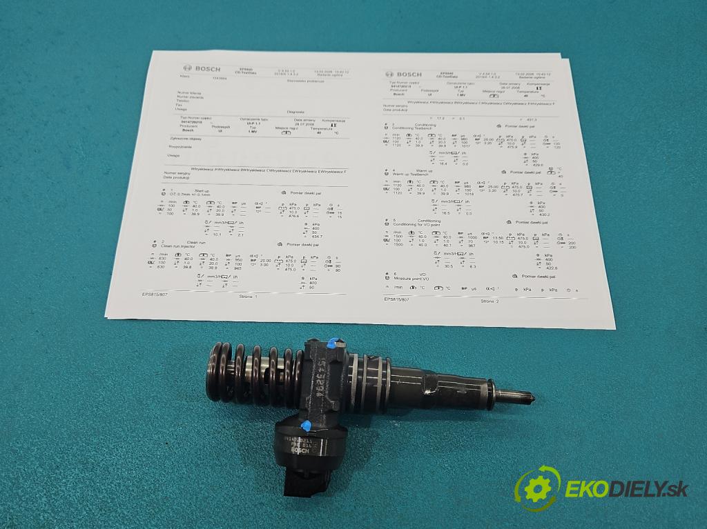 Vw Golf V 2003-2009 1.9 tdi 105 hp manual 77 kW 1896 cm3 5- vstřikovací čerpadlo 0414720215 (Vstřikovač paliva)