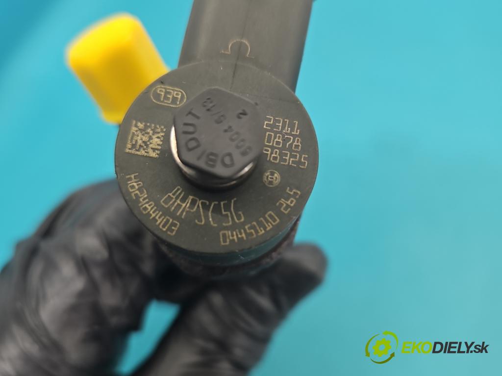 Renault Master II 1998-2010 2.5 dci 120 HP manual 88 kW 2464 cm3 4- vstrek 0445110265 (Vstrekovač paliva)