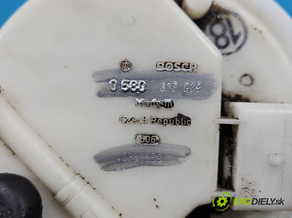 Fiat Stilo 1.2 16V 80 HP manual 59 kW 1242 cm3 5- čerpadlo palivo 0580313089