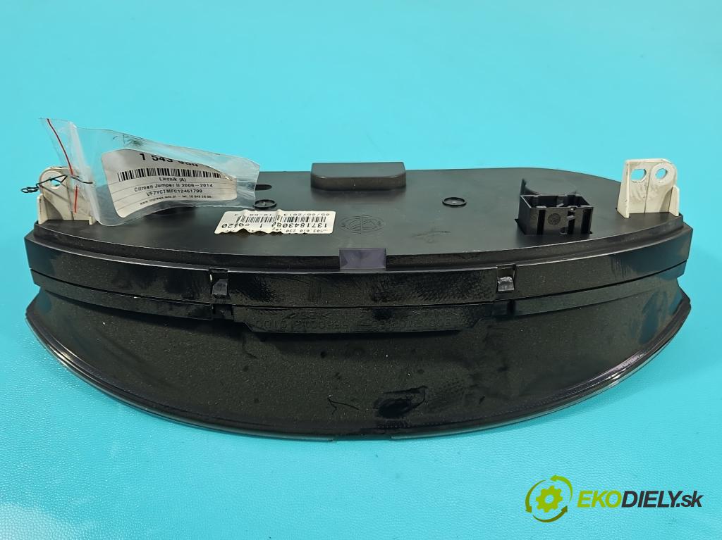 Citroen Jumper II 2006-2014 2.2 hdi 131 HP manual 96 kW 2198 cm3 5- prístrojovka/ budíky 1371843080 (Prístrojová doska)