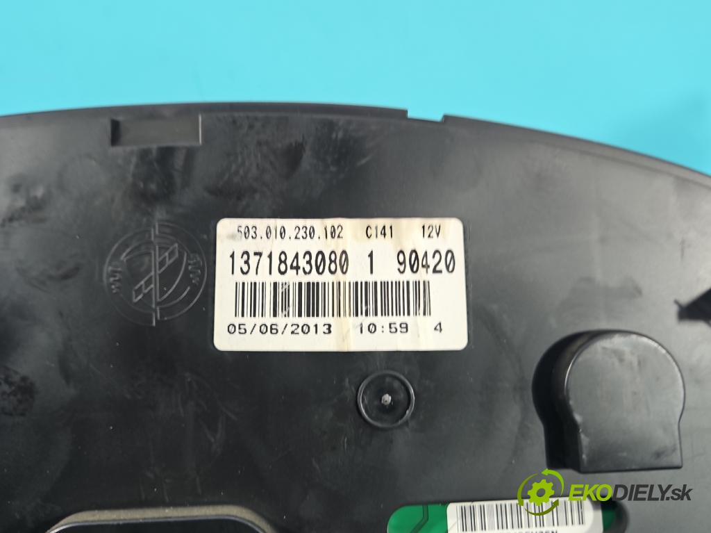 Citroen Jumper II 2006-2014 2.2 hdi 131 HP manual 96 kW 2198 cm3 5- prístrojovka/ budíky 1371843080 (Prístrojová doska)