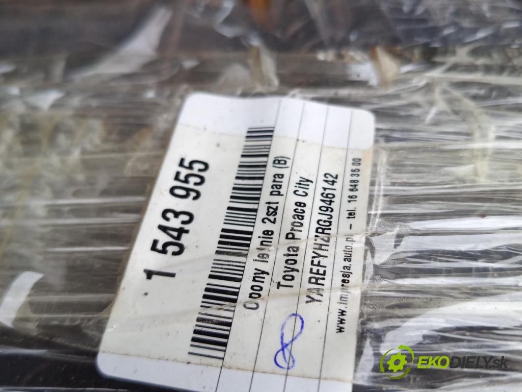 Toyota Proace City 1.5 D4D 131 HP automatic 96 kW 1499 cm3 5- pneumatika letné pár