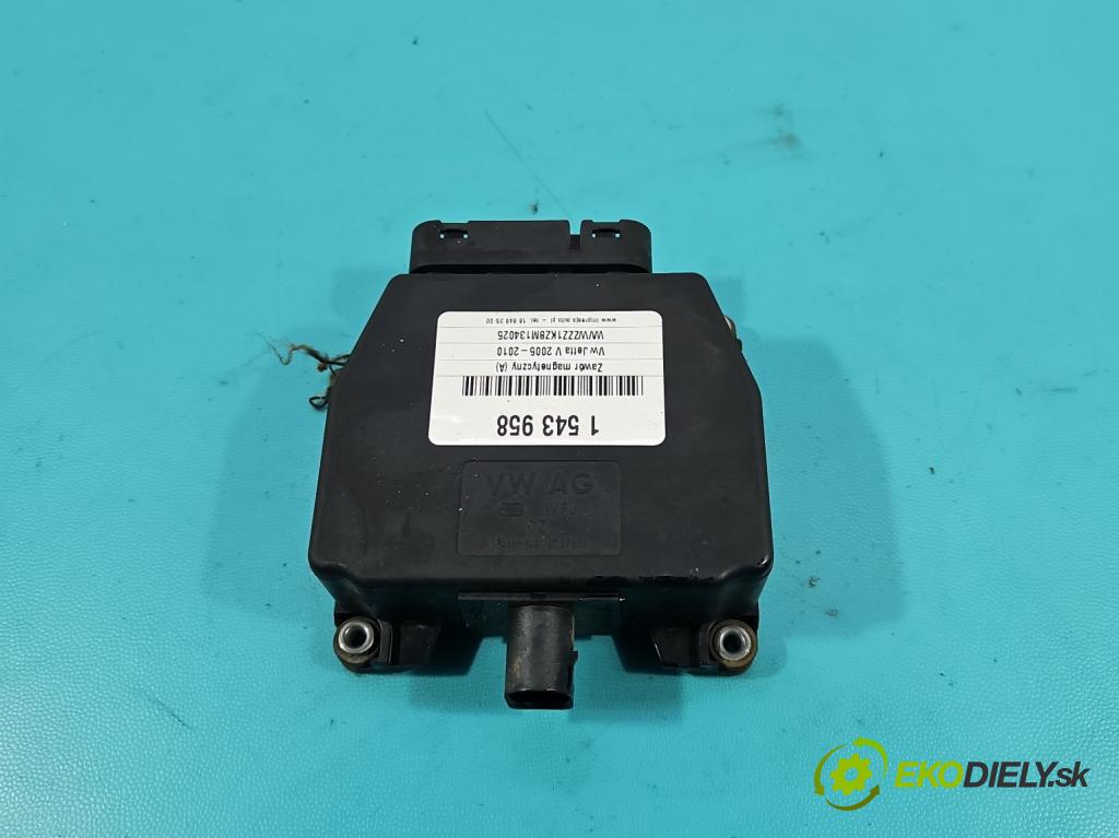 Vw Jetta V 2005-2010 1.9 tdi 105 HP manual 77 kW 1896 cm3 4- ventil magnetické: 6Q0906625 (Ventil ostatné)