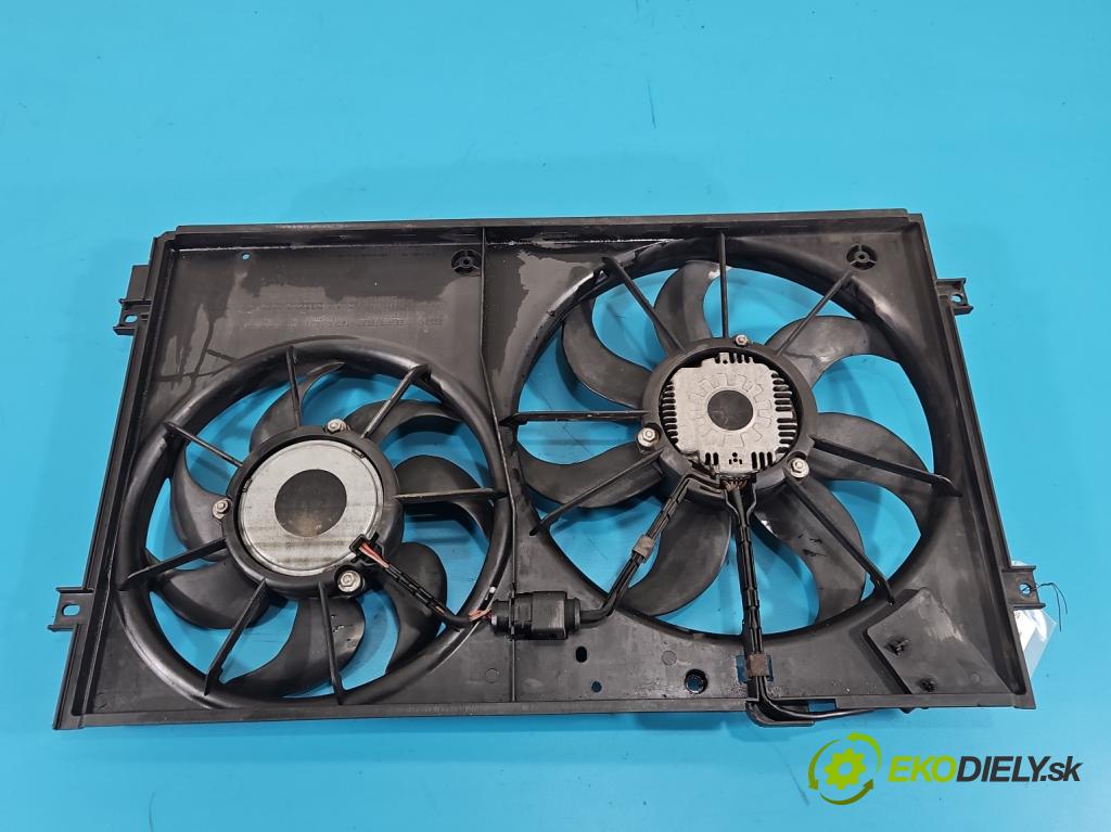 Vw Jetta V 2005-2010 1.9 tdi 105 HP manual 77 kW 1896 cm3 4- Ventilátor chladiča 1K0121207T