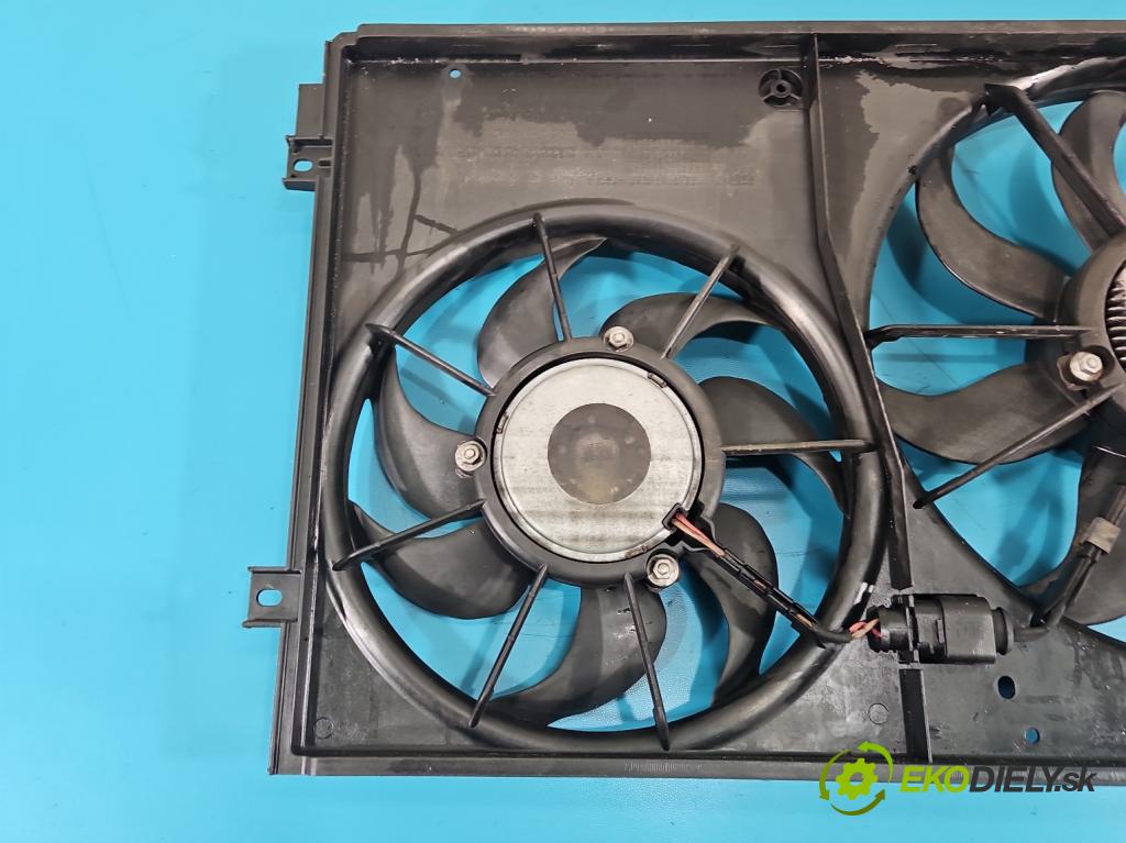 Vw Jetta V 2005-2010 1.9 tdi 105 HP manual 77 kW 1896 cm3 4- Ventilátor chladiča 1K0121207T