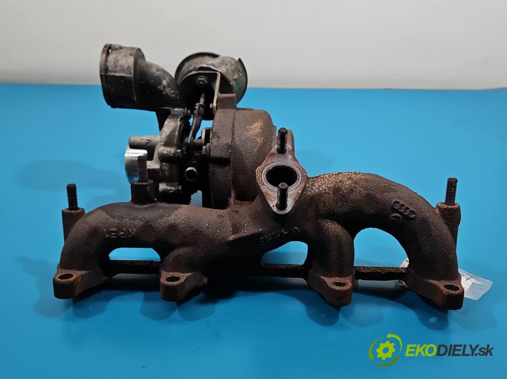 Vw Jetta V 2005-2010 1.9 tdi 105 HP manual 77 kW 1896 cm3 4- turbodúchadlo, turbo 751851-3 (Turbodúchadlo (kompletné))