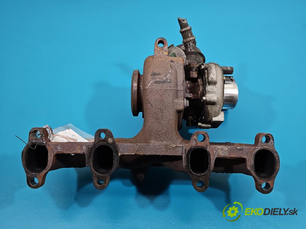 Vw Jetta V 2005-2010 1.9 tdi 105 HP manual 77 kW 1896 cm3 4- turbodúchadlo, turbo 751851-3 (Turbodúchadlo (kompletné))