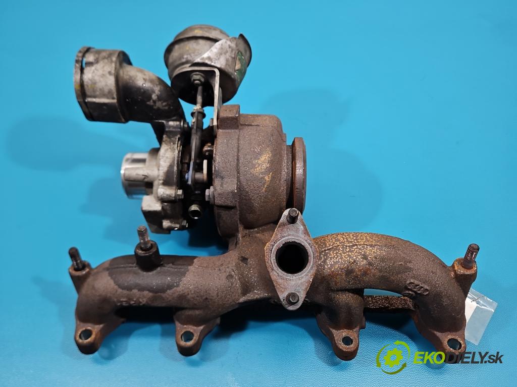 Vw Jetta V 2005-2010 1.9 tdi 105 HP manual 77 kW 1896 cm3 4- turbodúchadlo, turbo 751851-3 (Turbodúchadlo (kompletné))