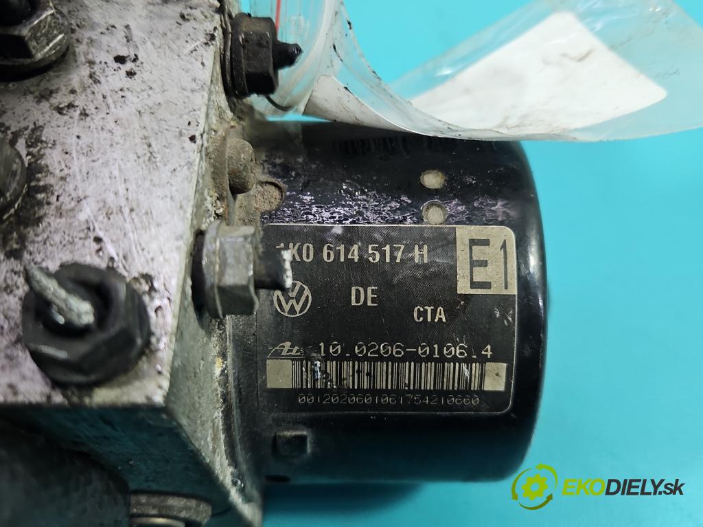 Vw Touran I 2003-2015 1.9 tdi 105 hp manual 77 kW 1896 cm3 5- čerpadlo abs 1K0614517H (Pumpa ABS)