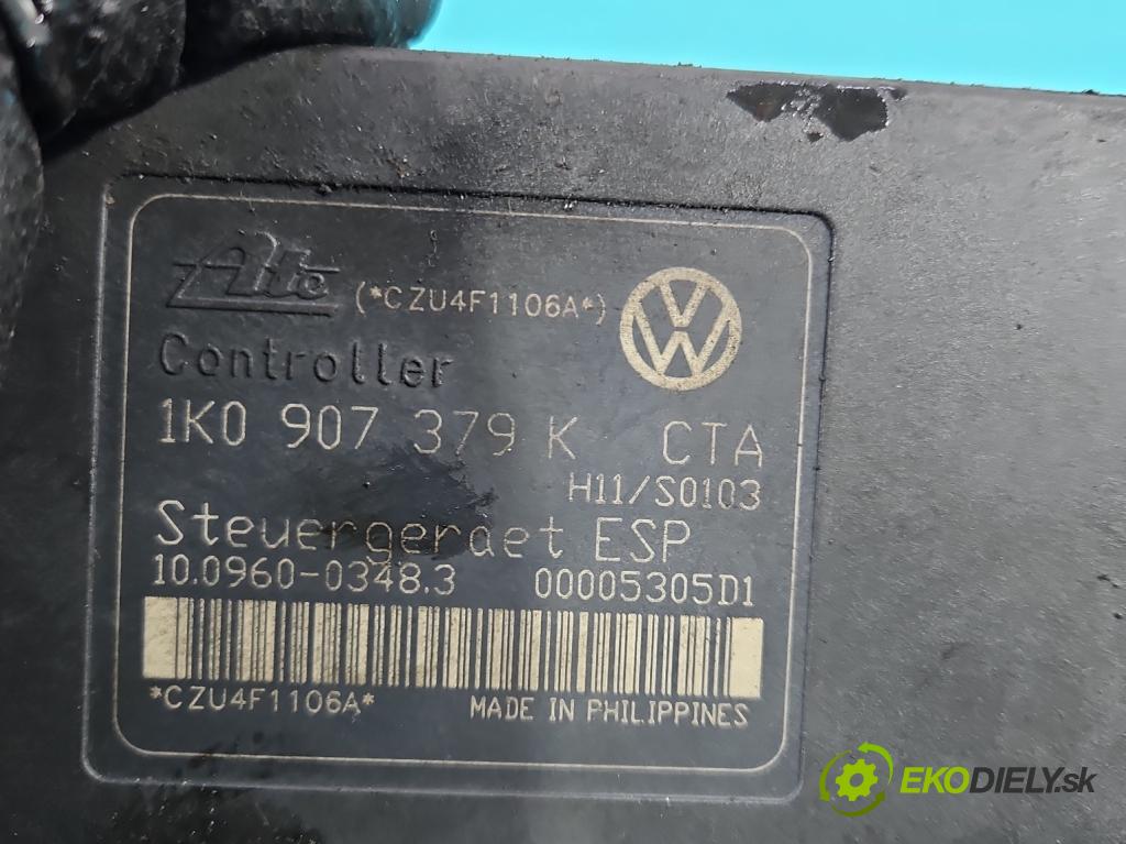 Vw Touran I 2003-2015 1.9 tdi 105 hp manual 77 kW 1896 cm3 5- čerpadlo abs 1K0614517H (Pumpa ABS)