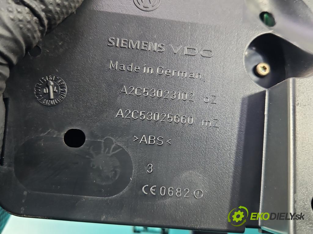 Vw Touran I 2003-2015 1.9 tdi 105 HP manual 77 kW 1896 cm3 5- prístrojovka/ budíky 1T0920861A (Prístrojová doska)