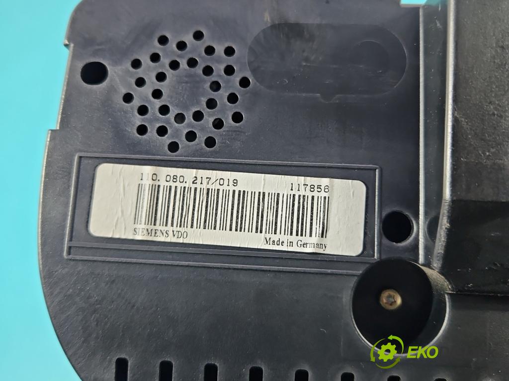 Vw Touran I 2003-2015 1.9 tdi 105 HP manual 77 kW 1896 cm3 5- prístrojovka/ budíky 1T0920861A (Prístrojová doska)