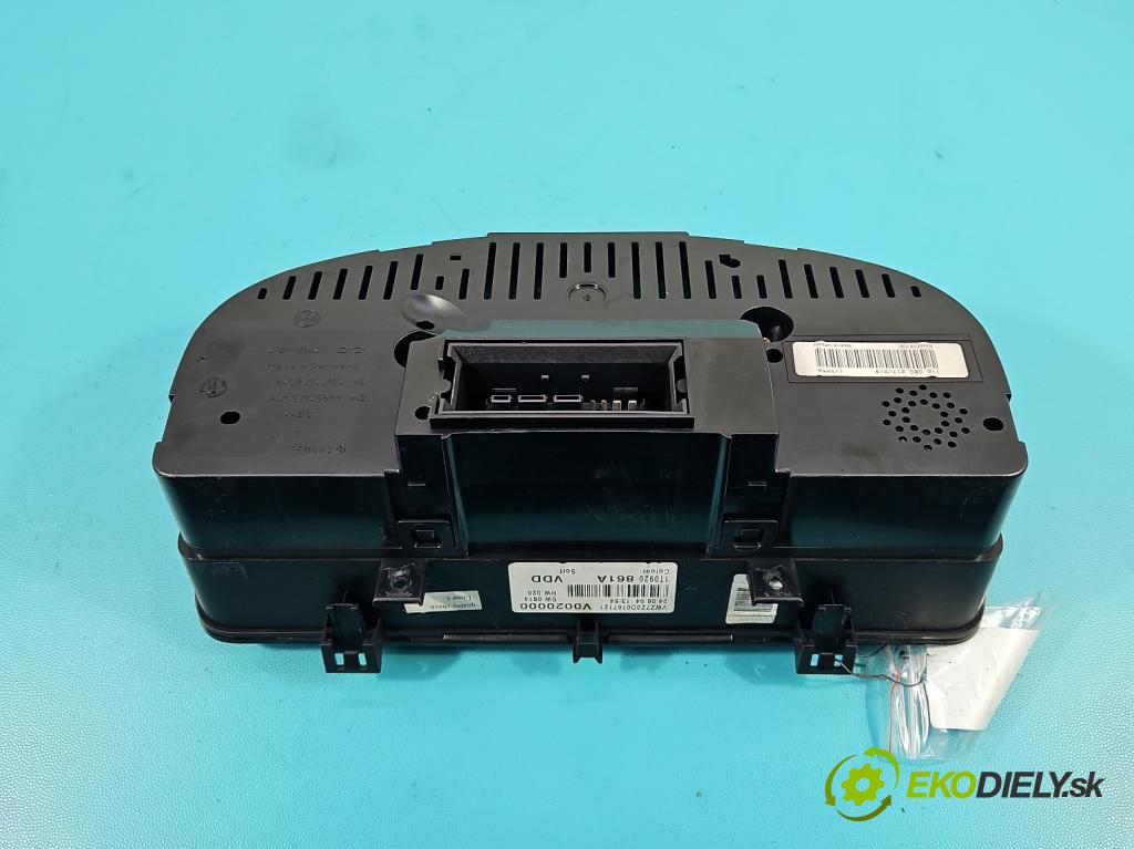 Vw Touran I 2003-2015 1.9 tdi 105 HP manual 77 kW 1896 cm3 5- prístrojovka/ budíky 1T0920861A (Prístrojová doska)