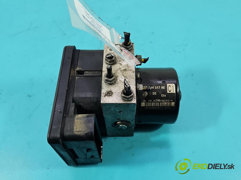 Vw Jetta V 2005-2010 1.9 tdi 105 hp manual 77 kW 1896 cm3 4- čerpadlo abs 1K0614517AE (Pumpa ABS)