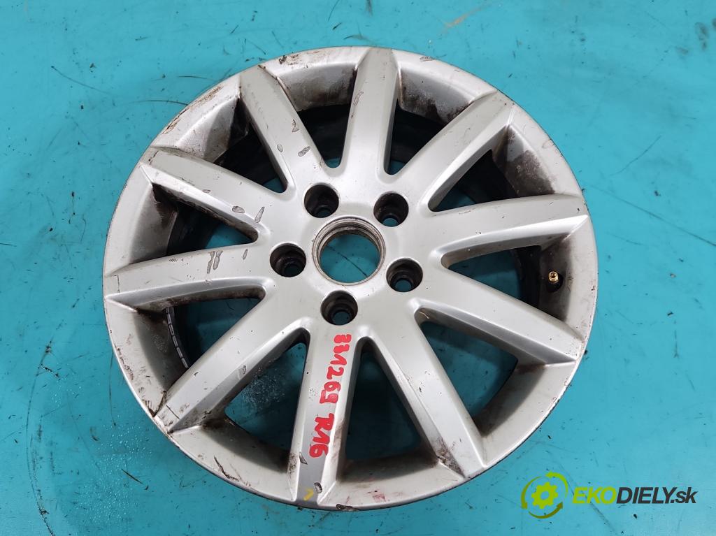 Vw Jetta V 2005-2010 1.9 tdi 105 HP manual 77 kW 1896 cm3 4- Disk hliník 16"