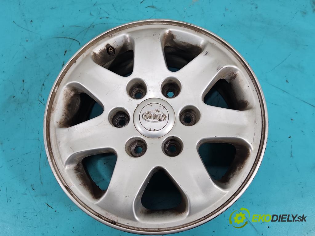 Kia Carnival II 2005-2014 2.9 crdi 185 HP manual 136 kW 2902 cm3 5- Disk hliník 16" komplet