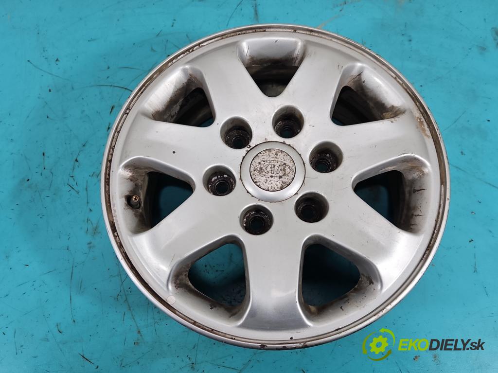 Kia Carnival II 2005-2014 2.9 crdi 185 HP manual 136 kW 2902 cm3 5- Disk hliník 16" komplet