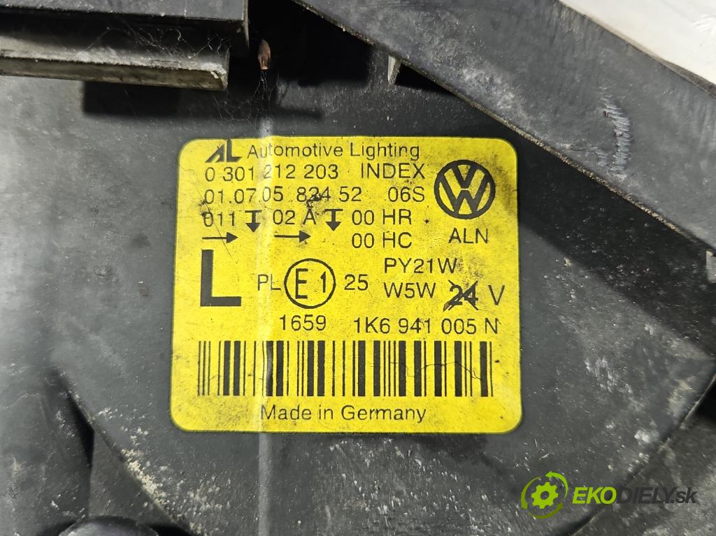 Vw Golf V 2003-2009 1.9 tdi 105 HP manual 77 kW 1896 cm3 5- Reflektor: ľavý 0301212203 (Kľučka dverí ostatné)
