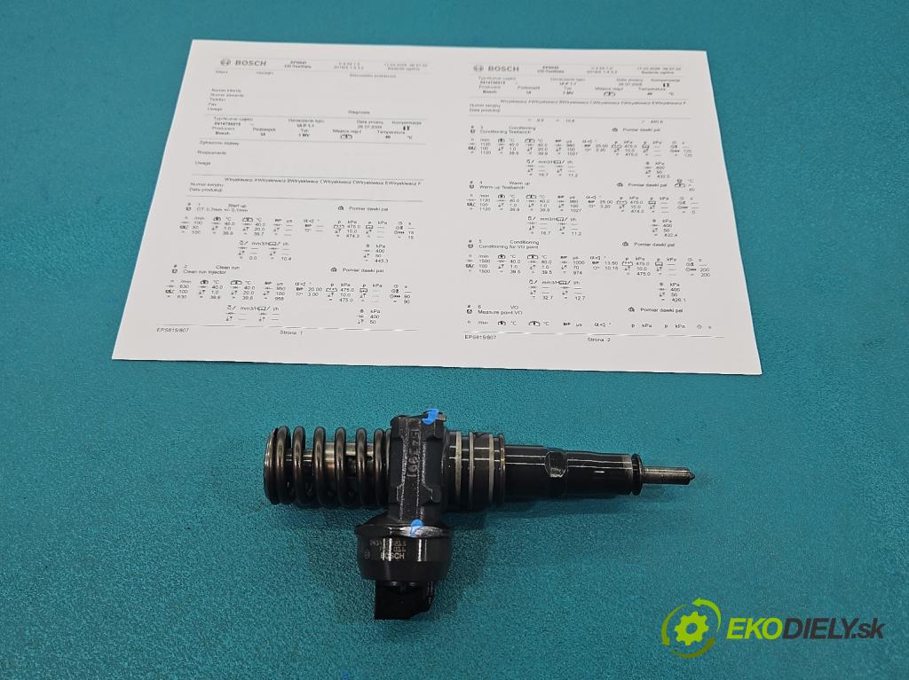 Vw Jetta V 2005-2010 1.9 tdi 105 hp manual 77 kW 1896 cm3 4- vstřikovací čerpadlo 0414720215 (Vstřikovač paliva)