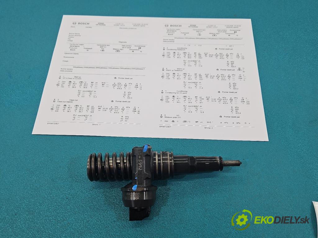 Vw Jetta V 2005-2010 1.9 tdi 105 HP manual 77 kW 1896 cm3 4- vstrekovacie čerpadlo 0414720215 (Vstrekovač paliva)