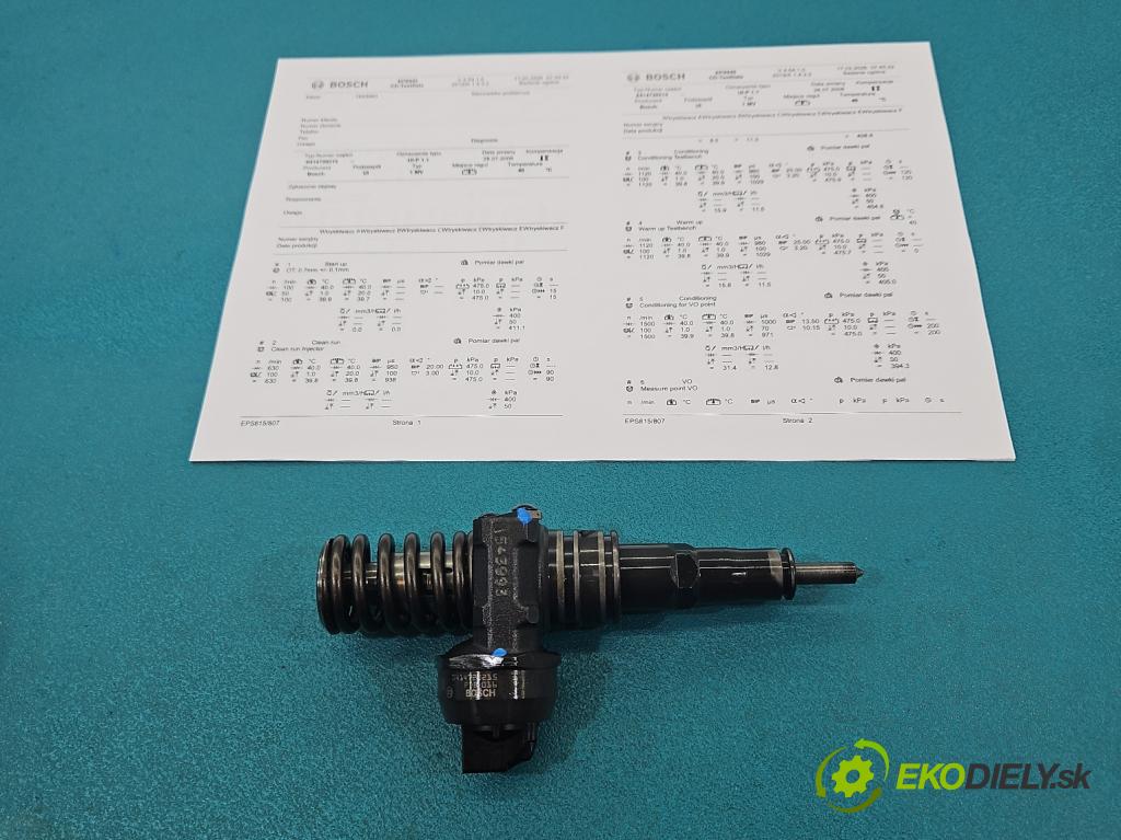 Vw Jetta V 2005-2010 1.9 tdi 105 HP manual 77 kW 1896 cm3 4- vstrekovacie čerpadlo 0414720215 (Vstrekovač paliva)