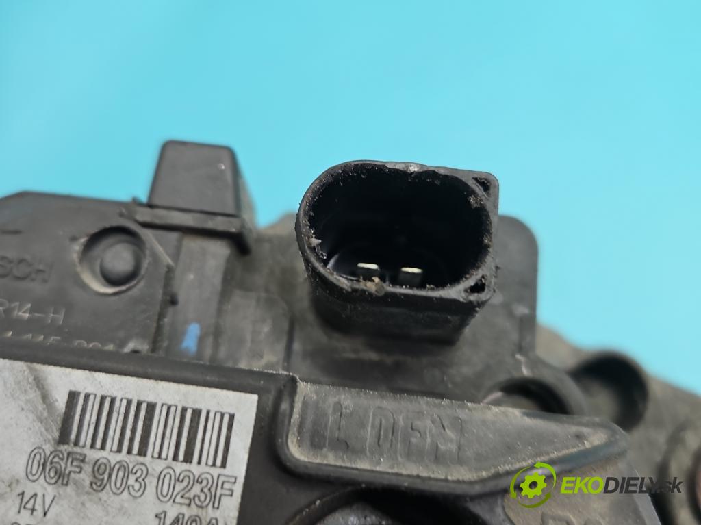 Vw Jetta V 2005-2010 1.9 tdi 105 HP manual 77 kW 1896 cm3 4- Alternator 06F903023F (Alternátor)