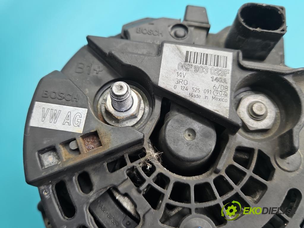 Vw Jetta V 2005-2010 1.9 tdi 105 HP manual 77 kW 1896 cm3 4- Alternator 06F903023F (Alternátor)