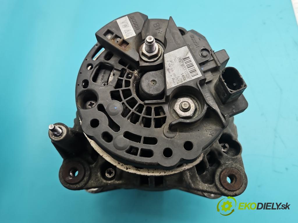 Vw Jetta V 2005-2010 1.9 tdi 105 HP manual 77 kW 1896 cm3 4- Alternator 06F903023F (Alternátor)