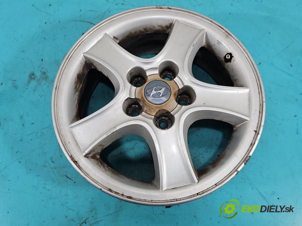 Hyundai Santa Fe 2000-2006 2.4 16V 150 HP manual 110 kW 2400 cm3 5- Disk hliník 16" komplet
