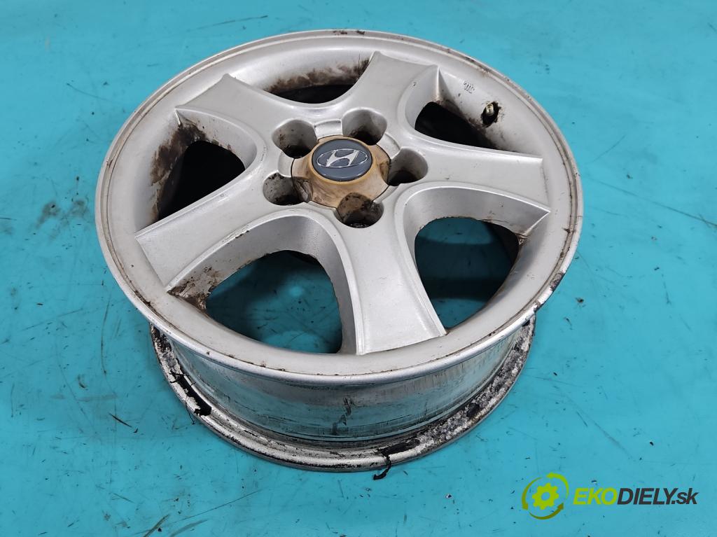 Hyundai Santa Fe 2000-2006 2.4 16V 150 HP manual 110 kW 2400 cm3 5- Disk hliník 16" komplet