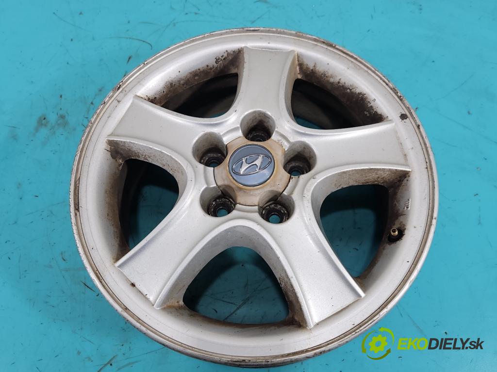 Hyundai Santa Fe 2000-2006 2.4 16V 150 HP manual 110 kW 2400 cm3 5- Disk hliník 16" komplet