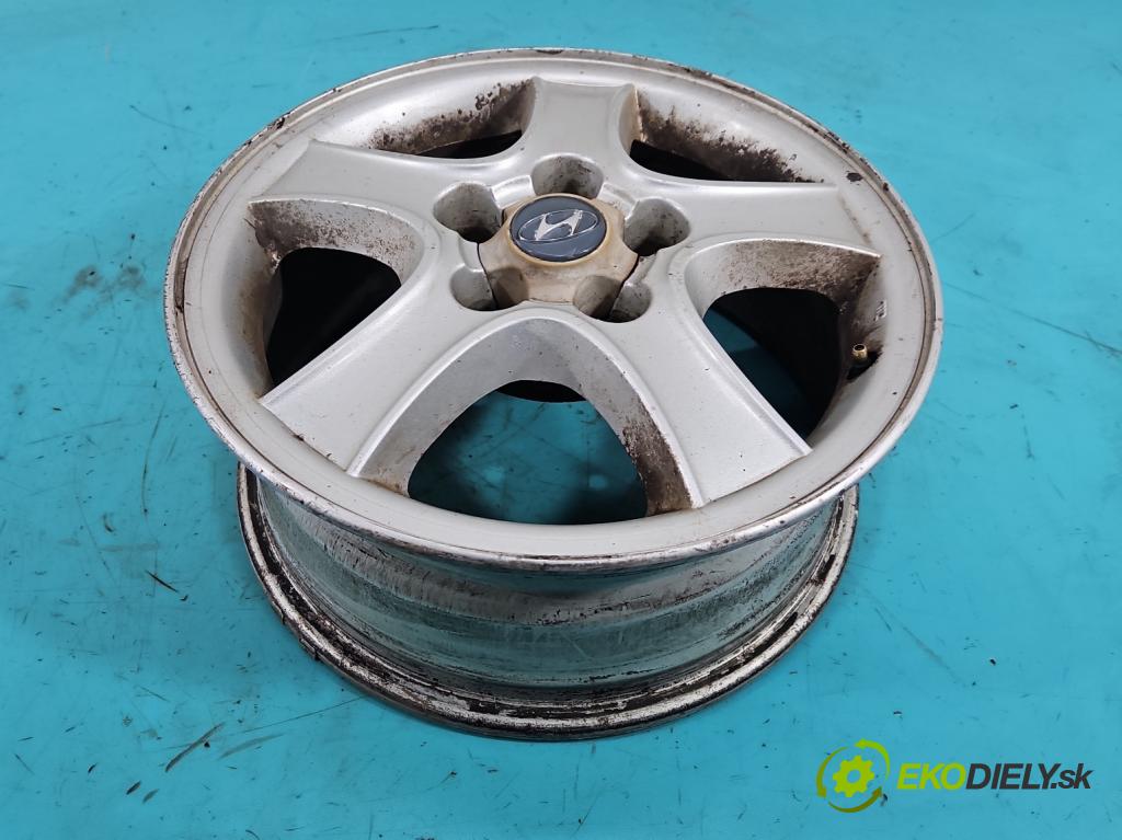 Hyundai Santa Fe 2000-2006 2.4 16V 150 HP manual 110 kW 2400 cm3 5- Disk hliník 16" komplet