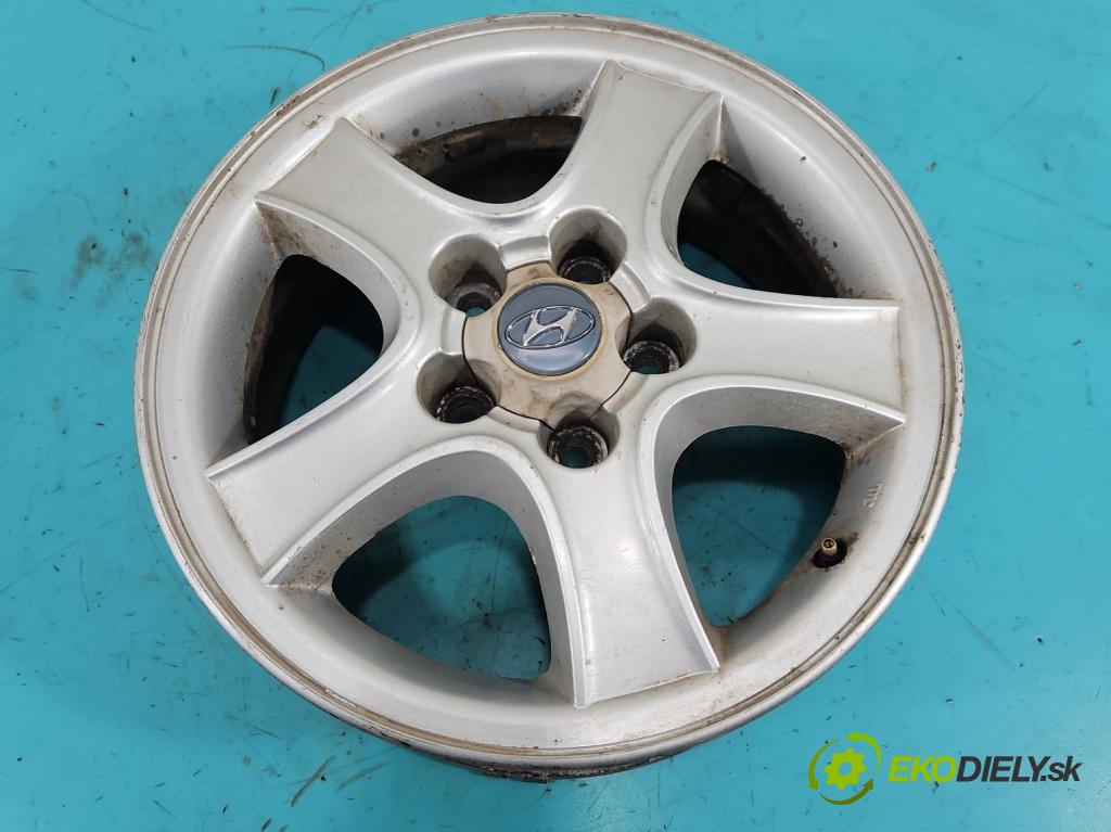 Hyundai Santa Fe 2000-2006 2.4 16V 150 HP manual 110 kW 2400 cm3 5- Disk hliník 16" komplet
