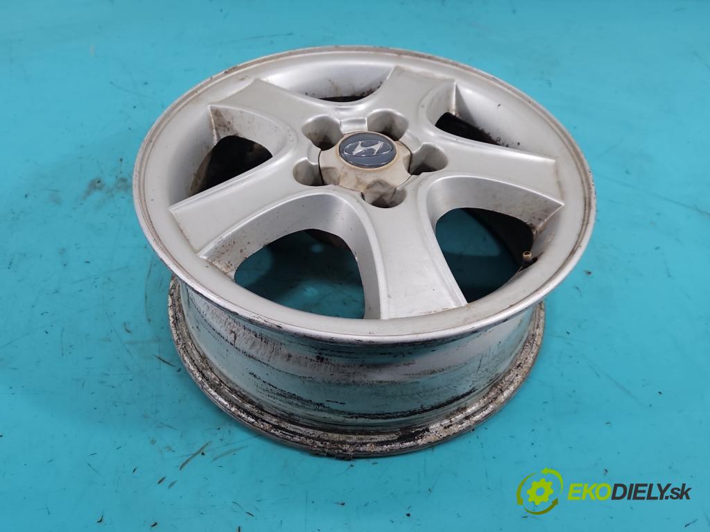 Hyundai Santa Fe 2000-2006 2.4 16V 150 HP manual 110 kW 2400 cm3 5- Disk hliník 16" komplet