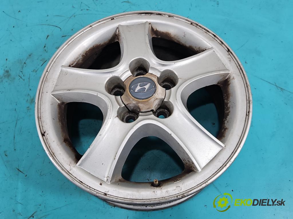 Hyundai Santa Fe 2000-2006 2.4 16V 150 HP manual 110 kW 2400 cm3 5- Disk hliník 16" komplet